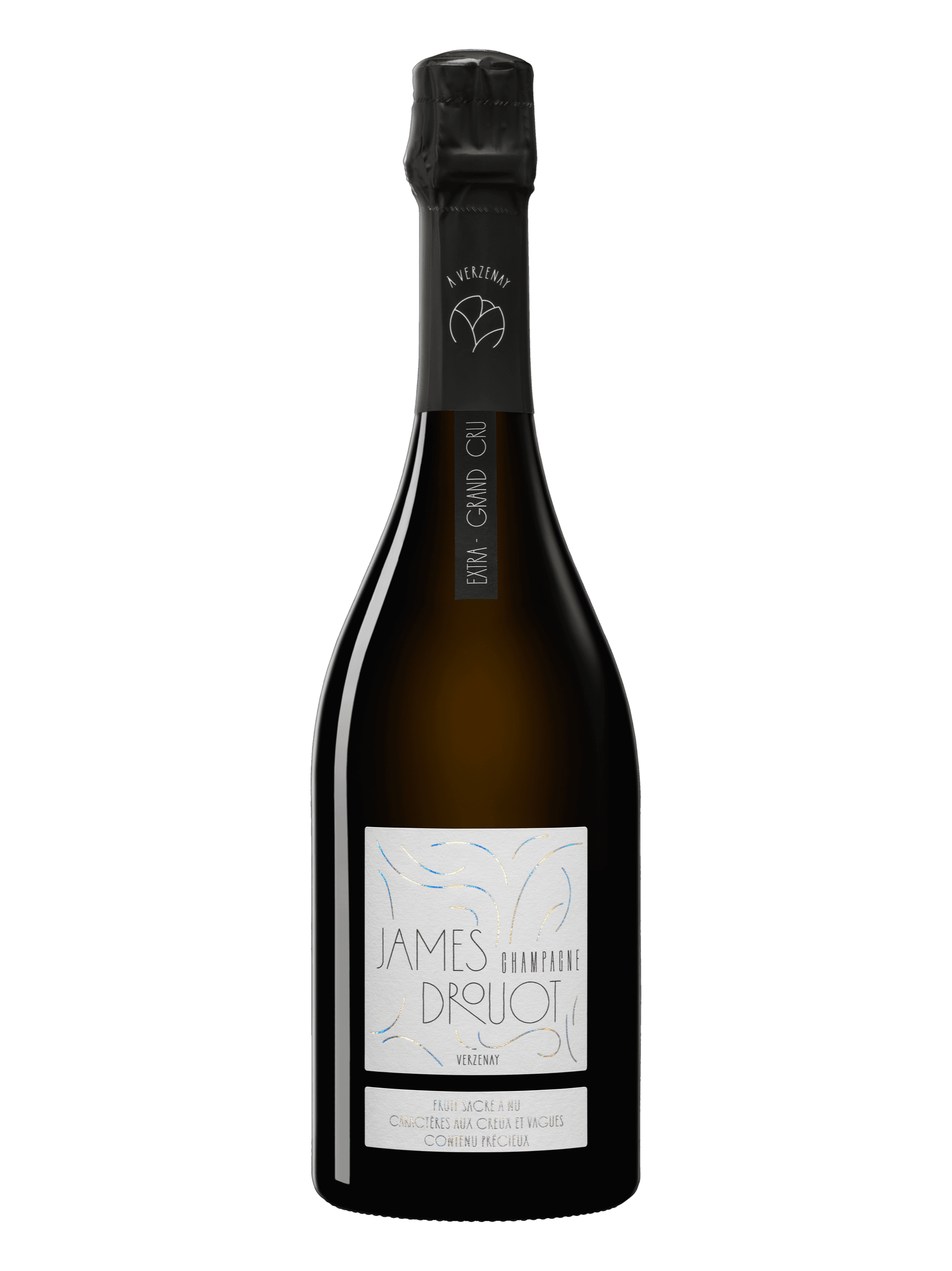 Bouteille de Champagne Extra Dry Grand Cru James Drouot